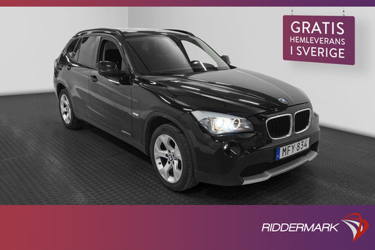 BMW X1 xDrive20d 177hk Sensorer Dragkrok Välservad 0,62l/mil