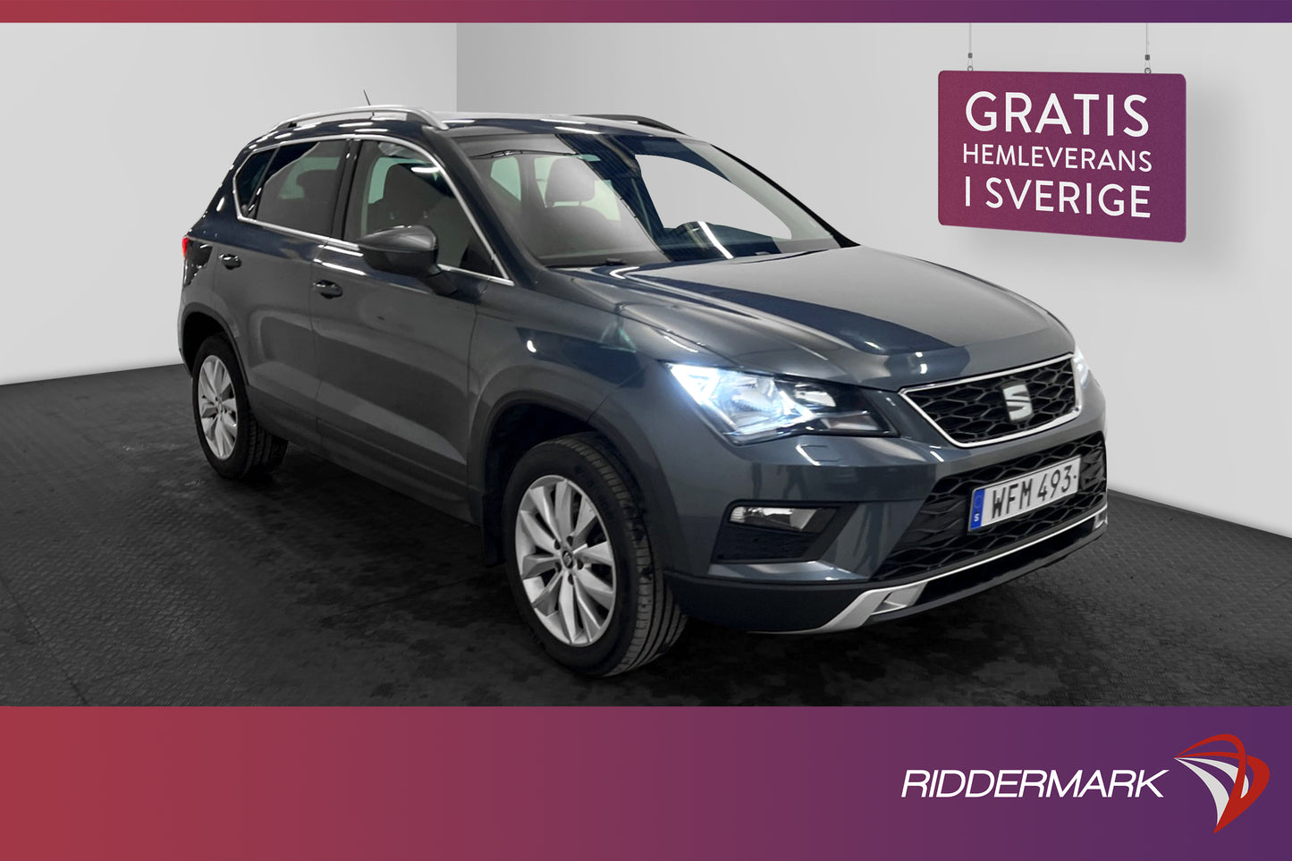 SEAT Ateca 1.0 TSI 115hk Style Carplay Sensorer Drag