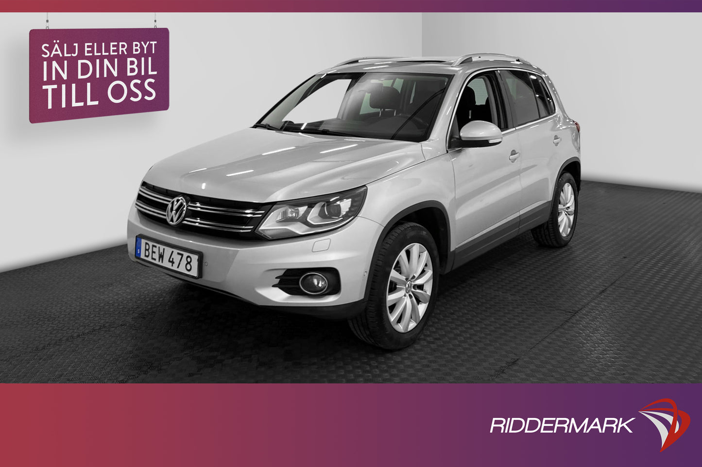 Volkswagen Tiguan 2.0 TDI 4M D-Värm Pano Skinn B-Kamera Navi