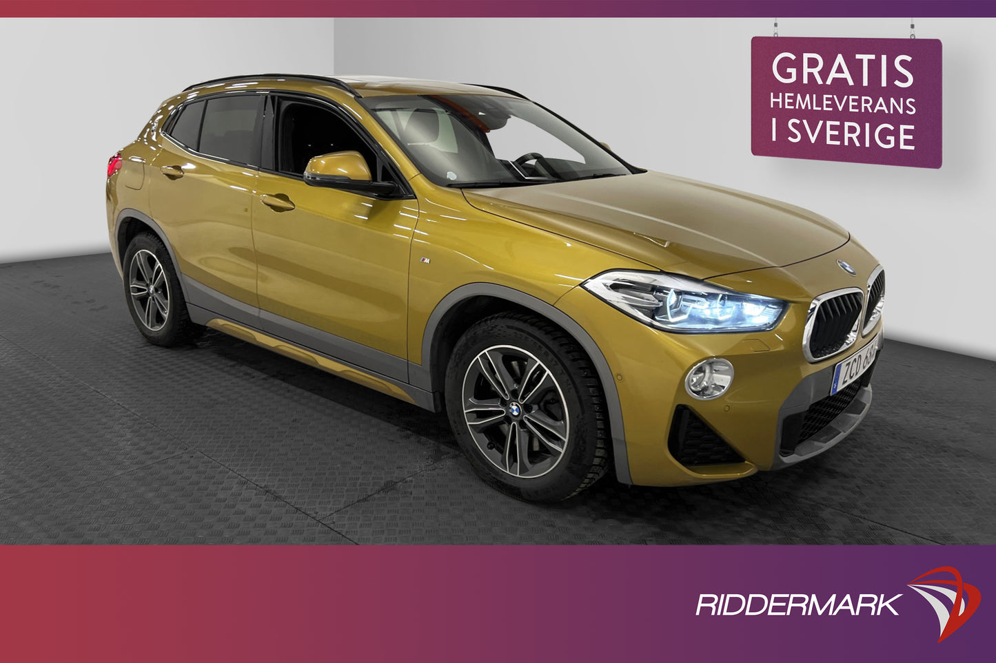 BMW X2 xDrive20d 190hk M-Sport B-Kamera HuD Navi T-Lucka