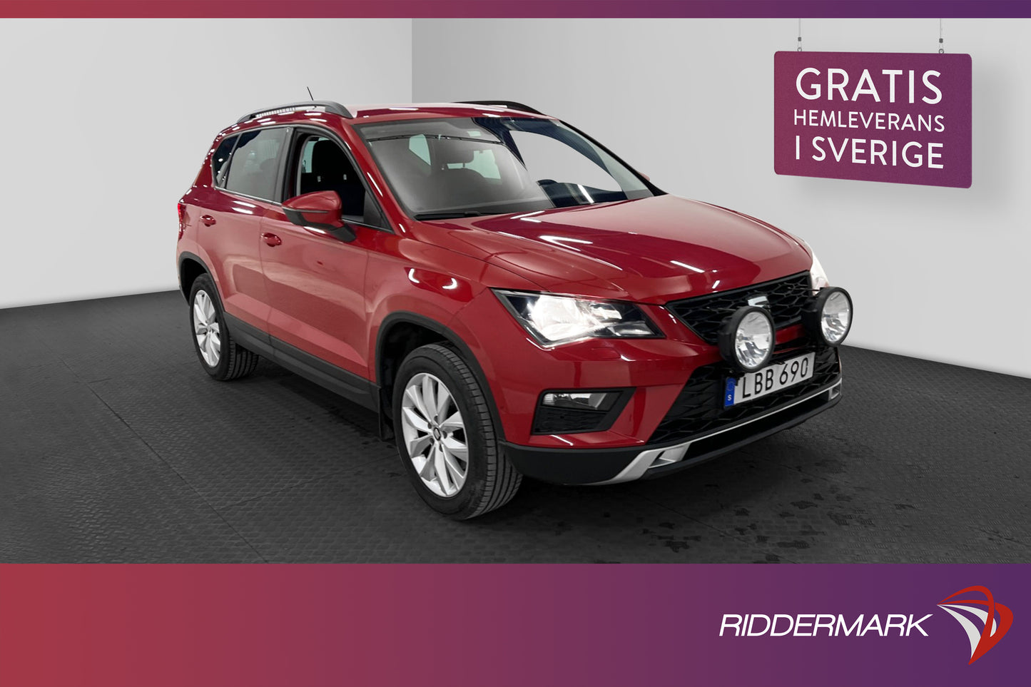 SEAT Ateca 1.0 TSI 115hk Style Värmare CarPlay Sensorer Drag