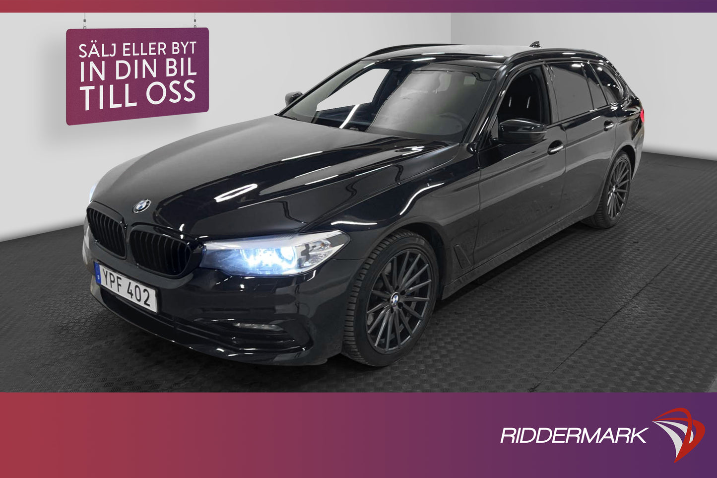 BMW 520 xDrive Touring 190hk Sport line HiFi Navi B-kam Drag