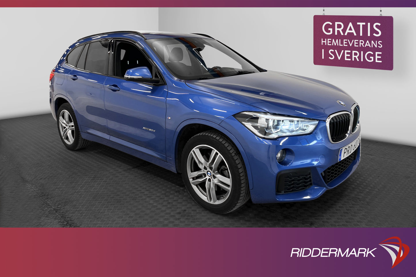 BMW X1 xDrive20d 190hk M-Sport M-Värmare HiFi Drag 0,49l/mil