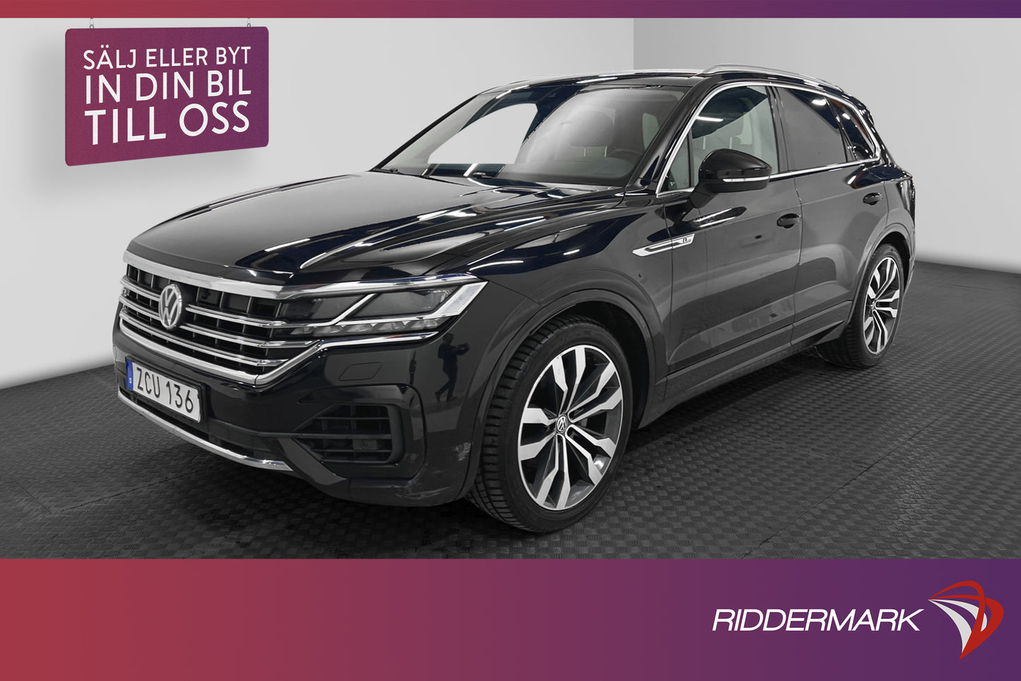 Volkswagen Touareg 4M 286hk R-Line Dynaudio Värmare Night V