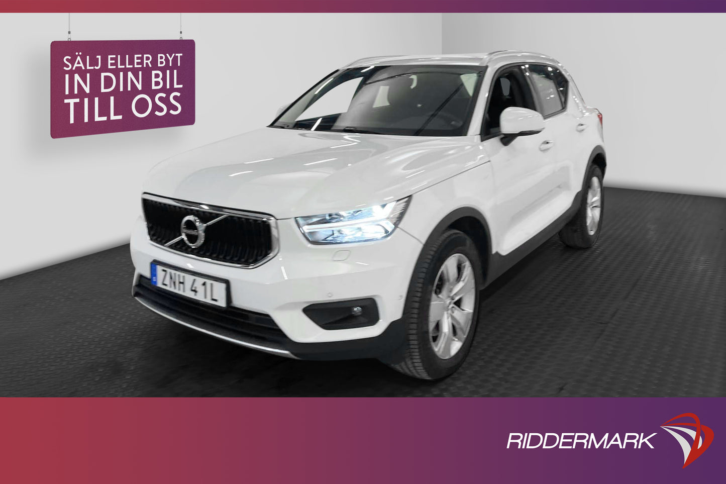 Volvo XC40 T4 190hk Momentum P-Värmare Navi 1924Mil