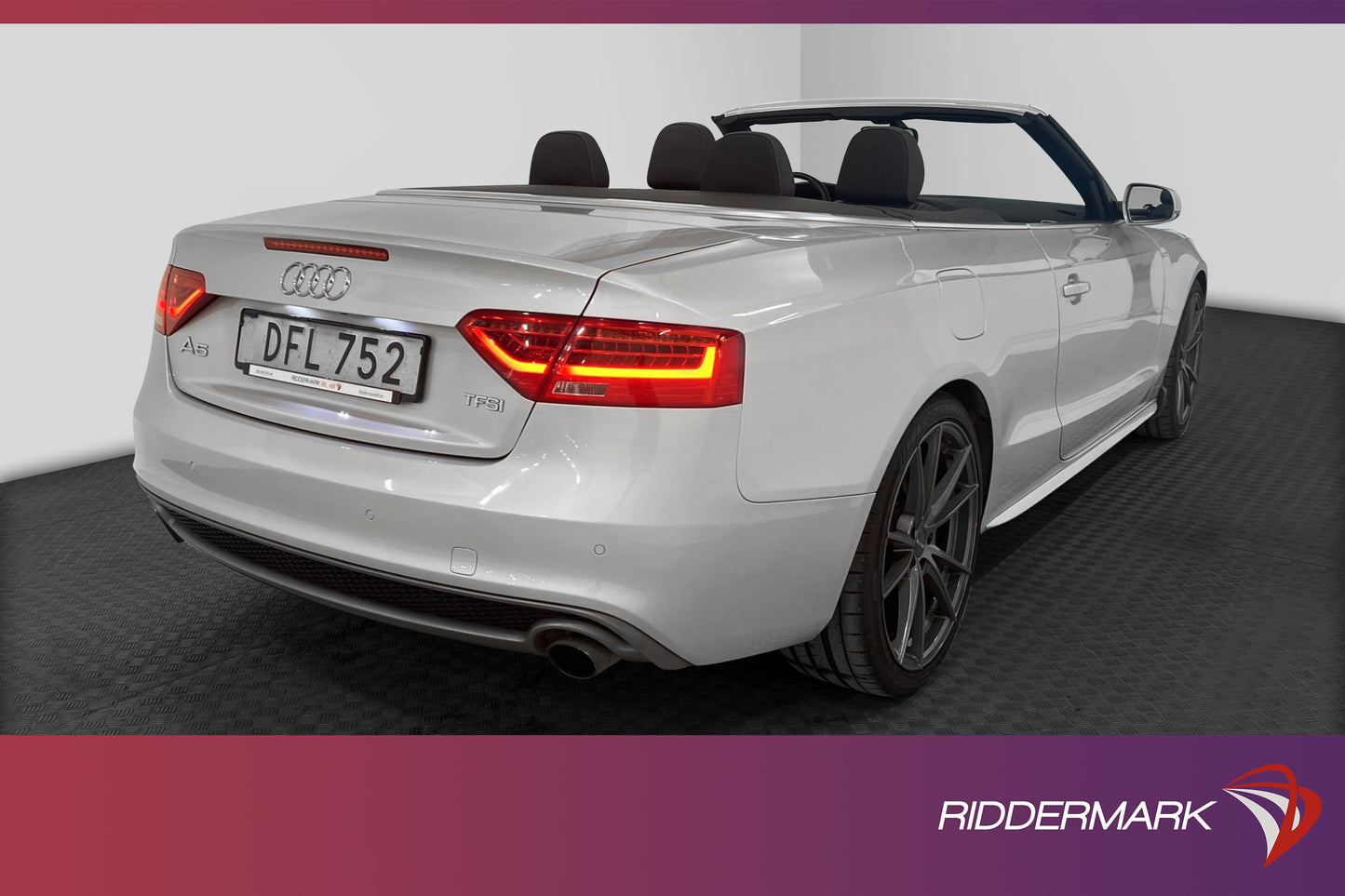 Audi A5 Cabriolet 1.8 TFSI 170hk S-Line Värmare Sensorer 20"