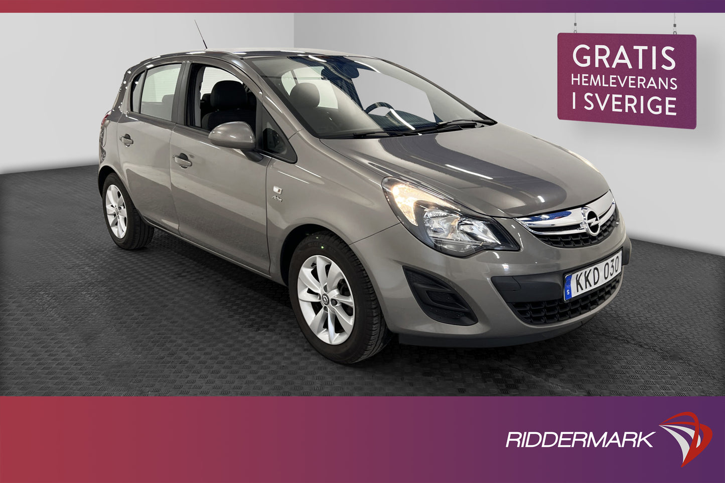 Opel Corsa 1.4 100hk 1152kr Skatt Nyservad Automat