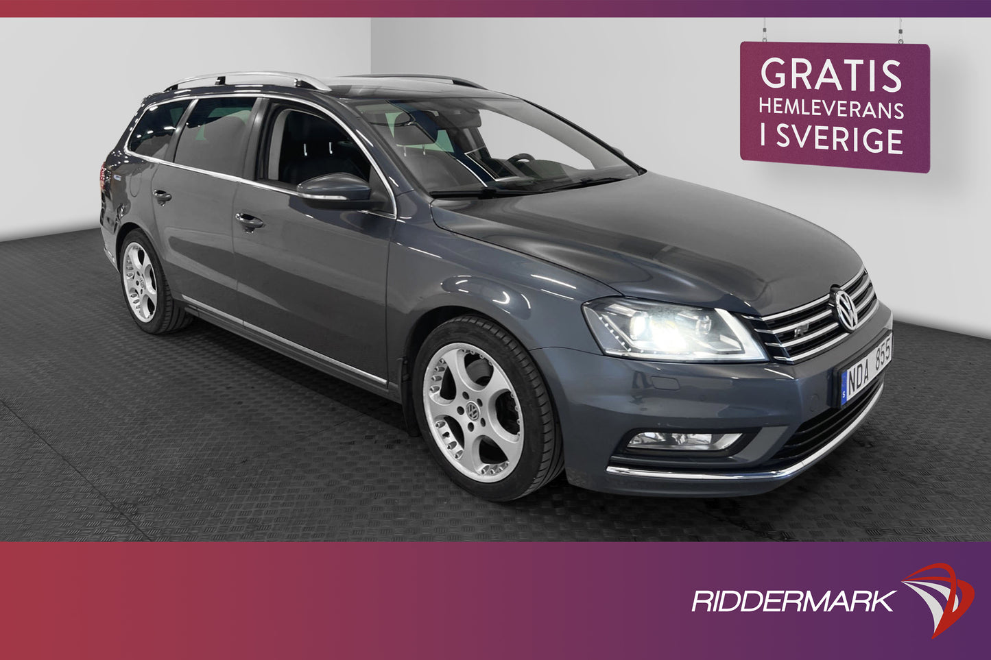 Volkswagen Passat 2.0 TDI 4M 177hk R-line D-Värm Skinn Drag