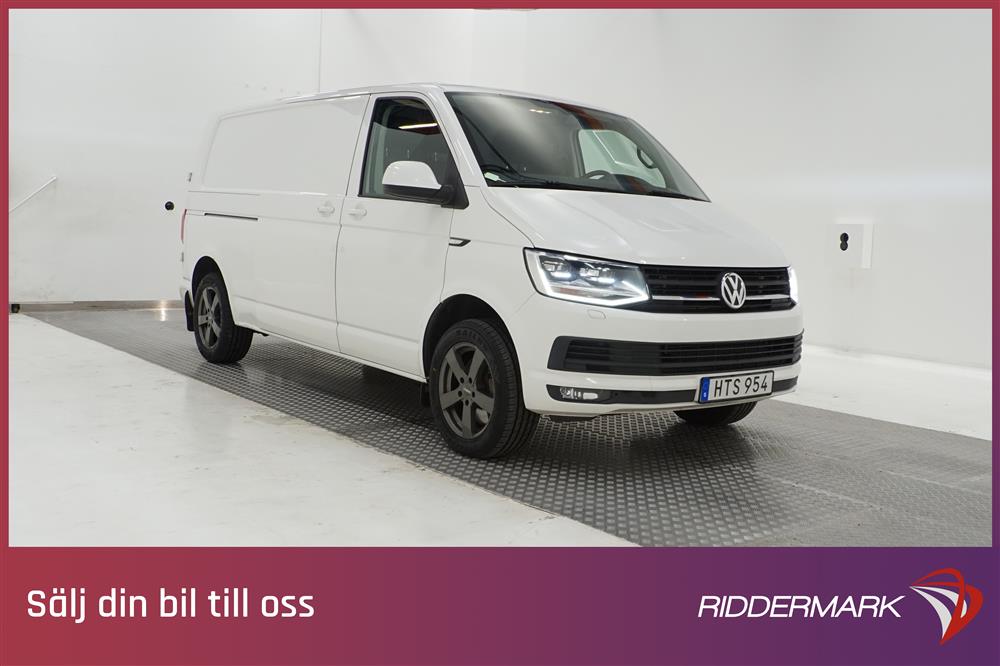 Volkswagen Transporter 2.0 TDI Aut 180hk Lång Värmare Moms