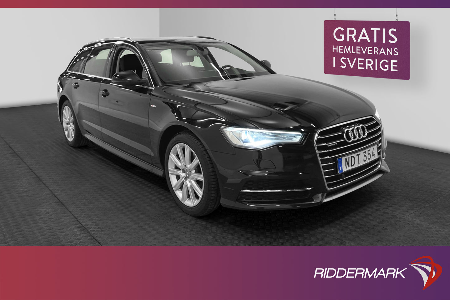 Audi A6 Avant 2.0 TDI Q 190hk S-line Kamera Navi Värmare