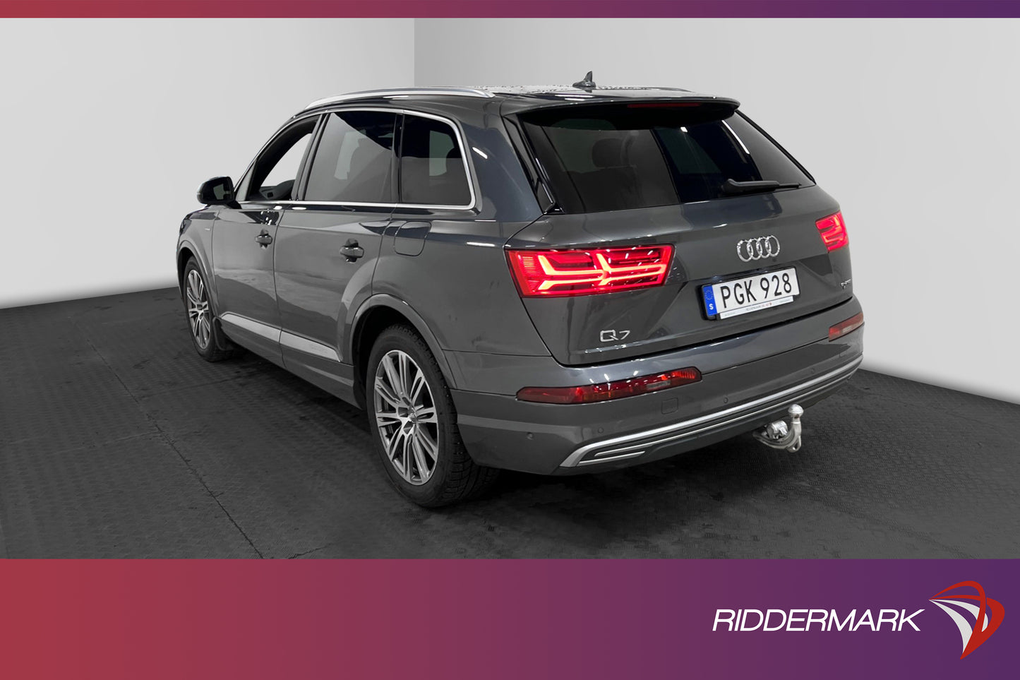 Audi Q7 e-Tron 3.0 TDI Q 373hk S-Line Pano Bose HUD Cockpit