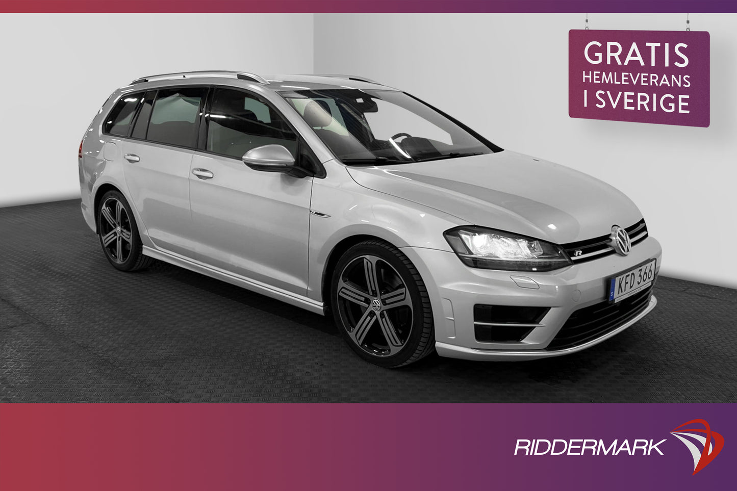 Volkswagen Golf R 300hk 4MOTION Kamera Navigation Carplay