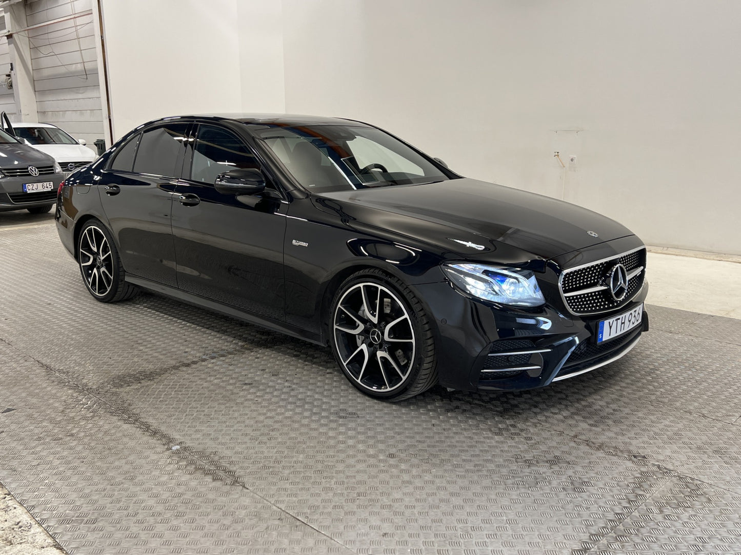 Mercedes-Benz E 43 4M AMG 401hk 360 Pano Burmester B-Värmare