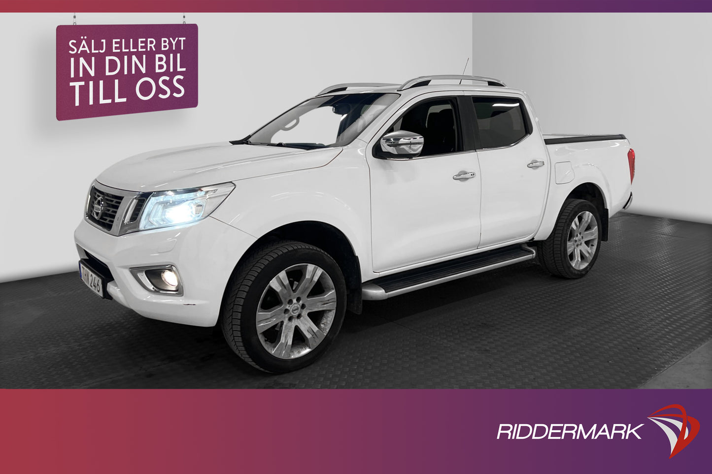 Nissan Navara Tekna 2.3dCi 4WD Drag Skinn Diff Taklucka MOMS