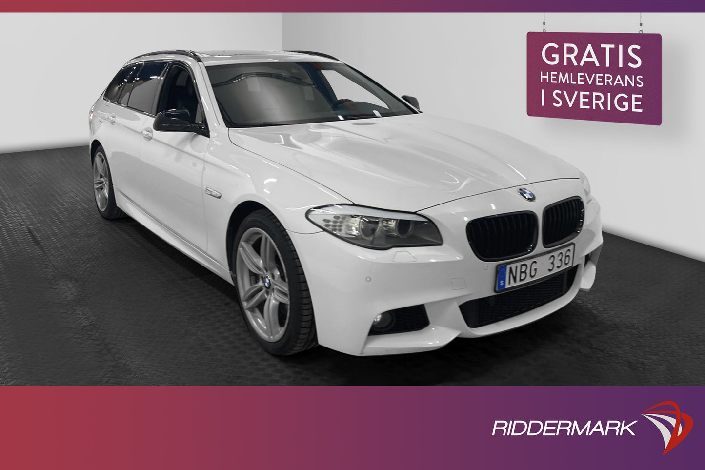 BMW 535d xDrive 313hk M Sport M-värm Pano Skinn Night Vision