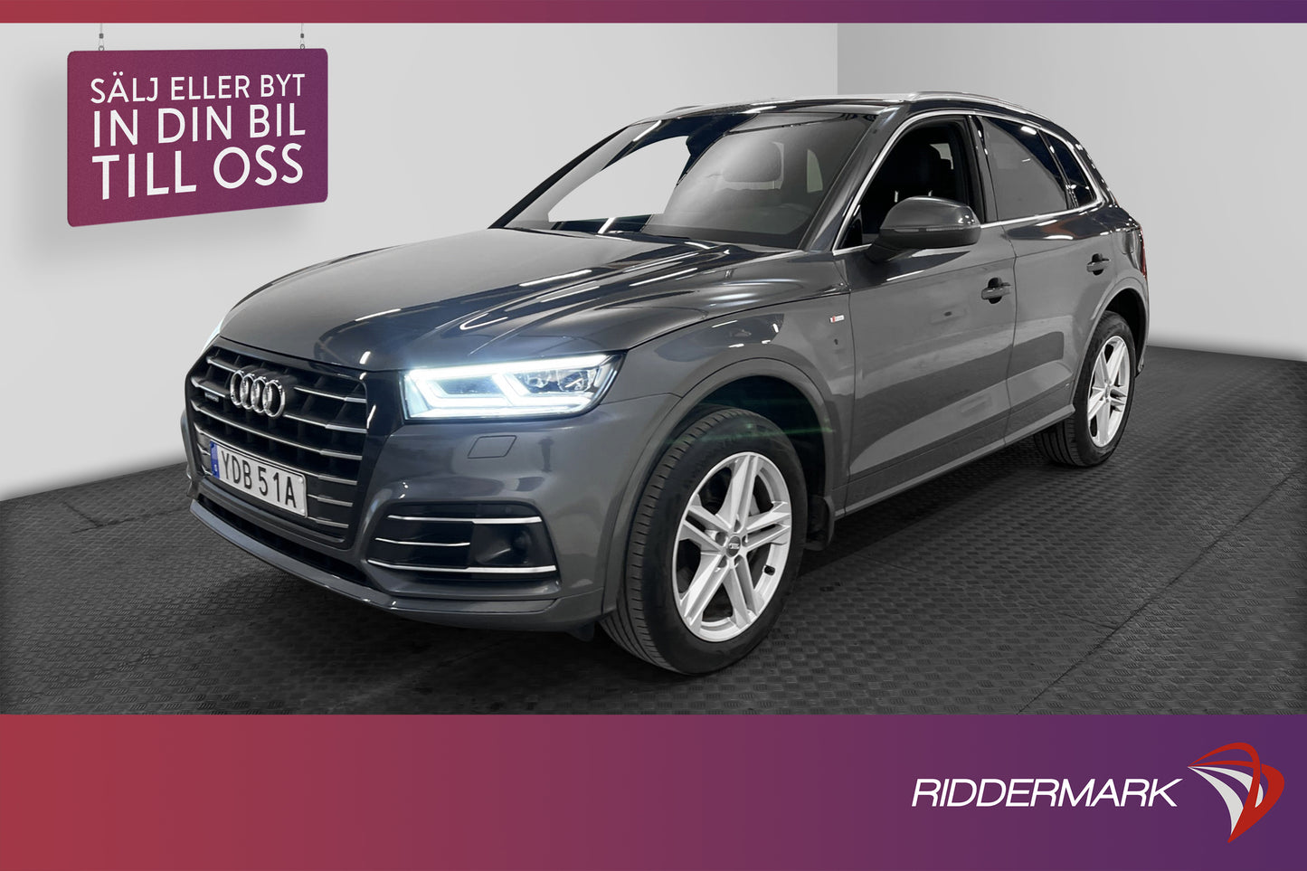 Audi Q5 55 TFSI e Quattro 367hk S-Line Backkamera CarPlay