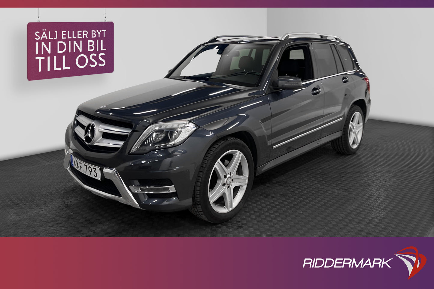 Mercedes-Benz GLK 220 CDI 4M AMG Navi Drag Sensorer Välserv