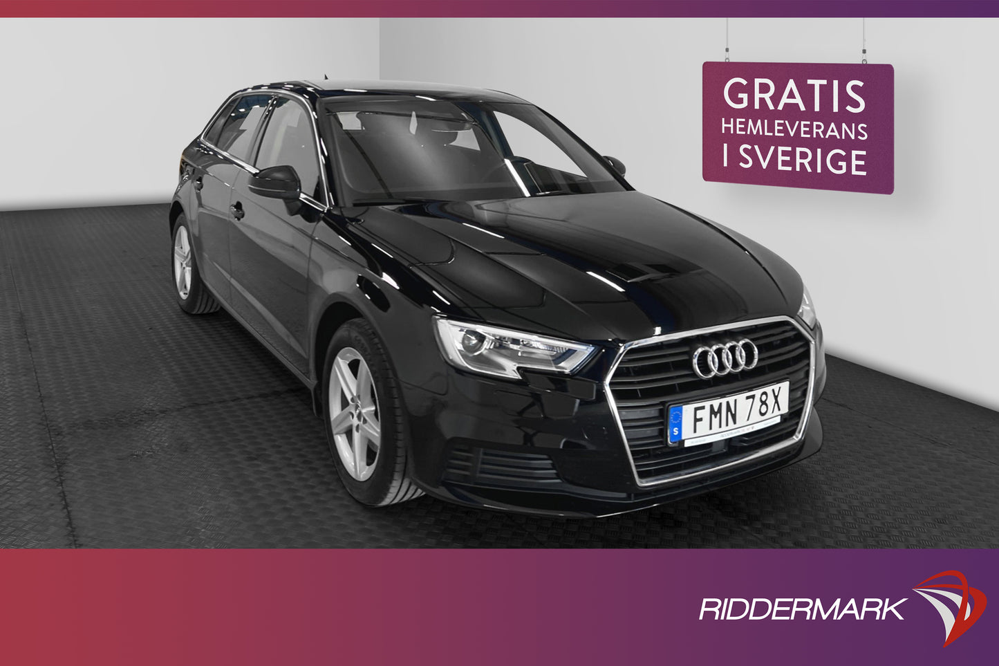 Audi A3 Sportback 35 TFSI 150hk 2 Brukare Välservad 0,5l/mil