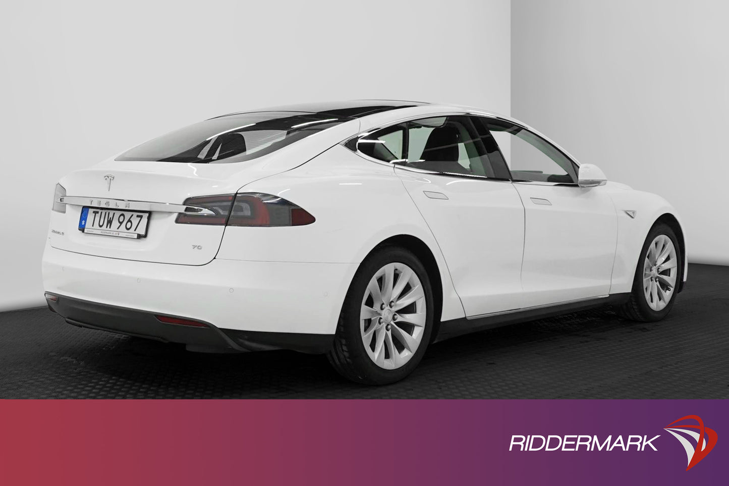 Tesla Model S 70 320hk Pano Navi B-Kamera Svensksåld