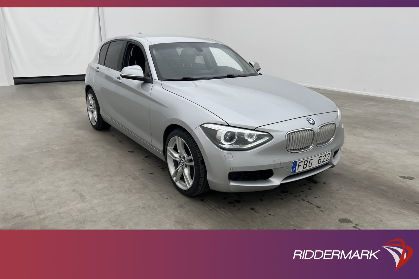 BMW 118 d Steptronic 143hk Värmare Sensorer Farthållare