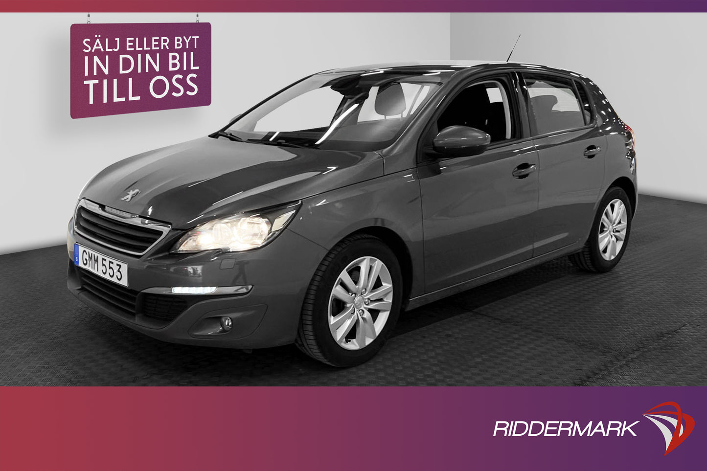 Peugeot 308 1.6 BlueHDI 120hk Active P-sensor 0.31L/mil