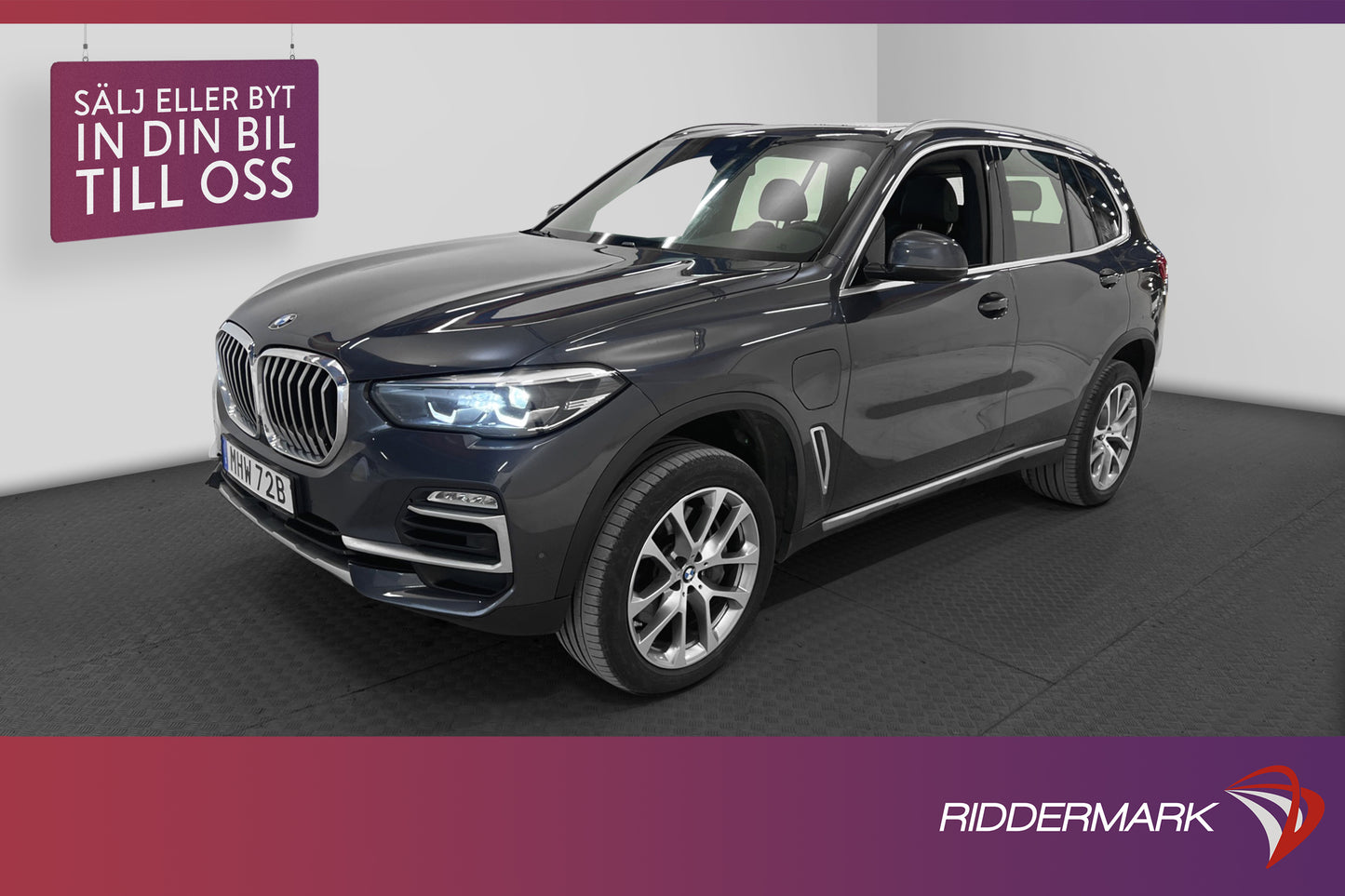 BMW X5 xDrive45e iPerformance  Panorama Laser Skinn Navi