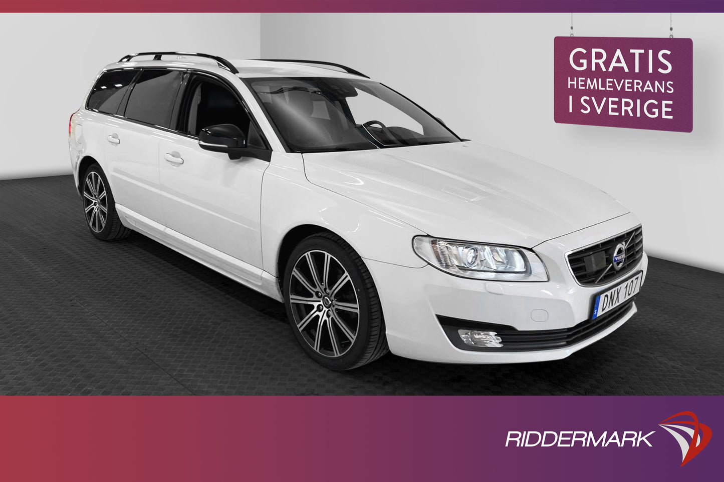 Volvo V70 D4 AWD Dynamic VOC Skinn D-Värm Drag BLIS 181hk