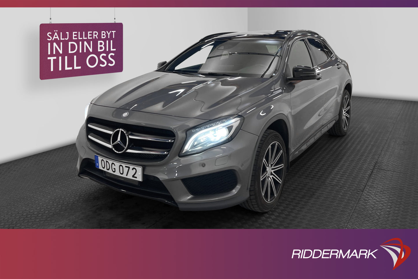 Mercedes-Benz GLA 220 d 4Matic 177hk AMG Pano H/K Värm Drag