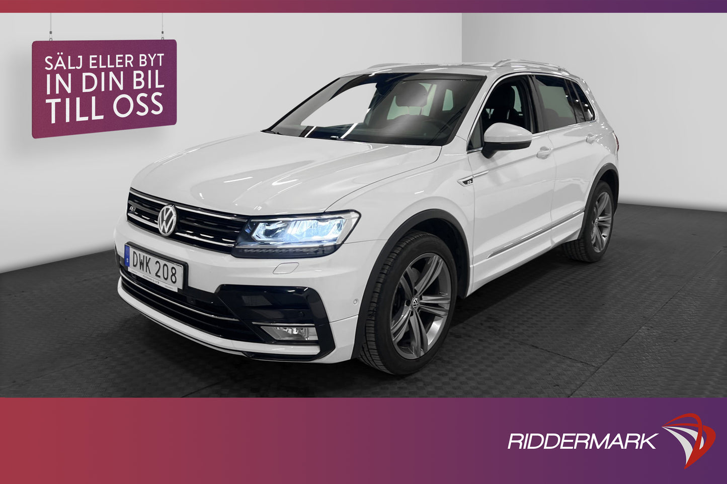 Volkswagen Tiguan TDI 4M 240hk R-line Pano Cockpit Värmare