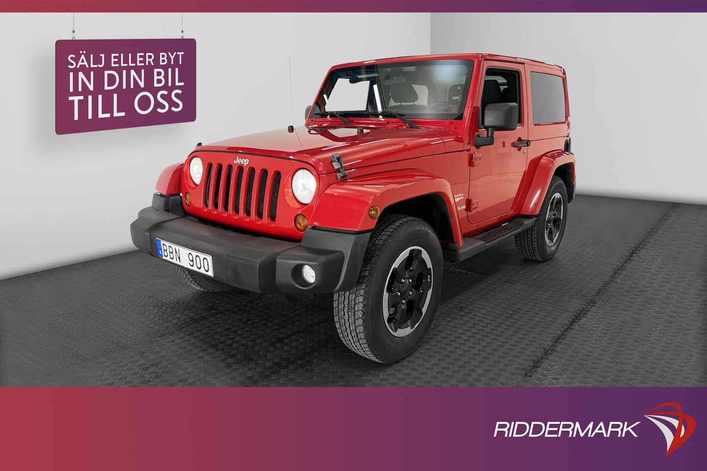 Jeep Wrangler Unlimited 3.8 4WD 199hk Sahara H/Soft-top Drag