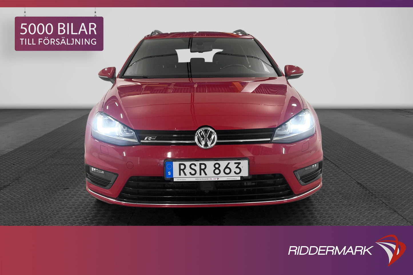 Volkswagen Golf SC 1.4 TSI 150hk R-Line LED Drag Backkamera