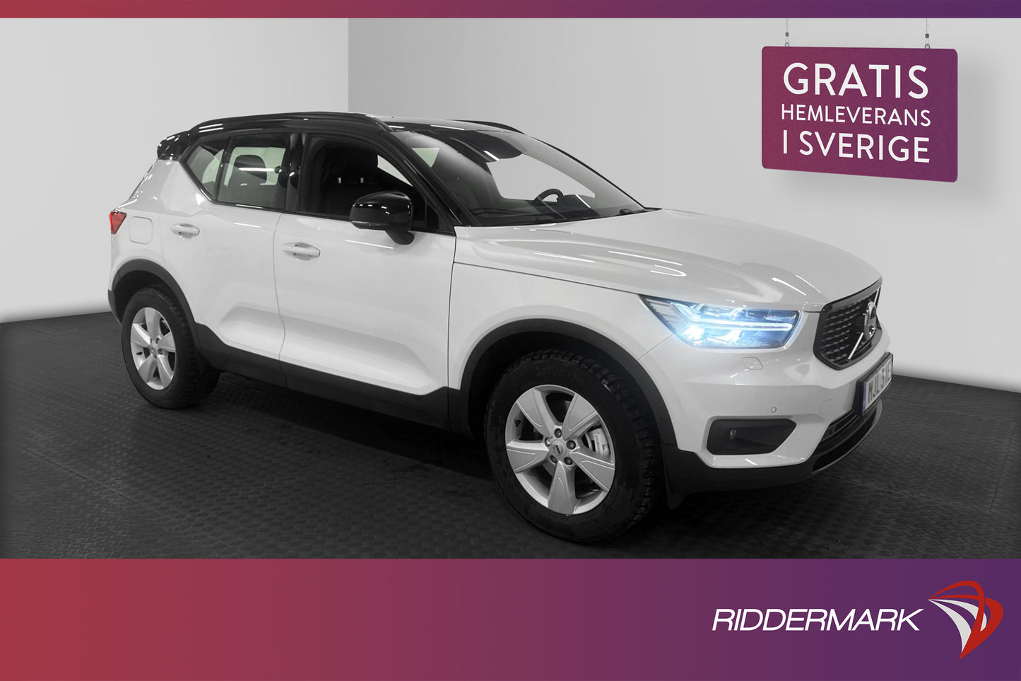 Volvo XC40 D4 190hk AWD R-Design D-Värm B-Kamera Skinn VOC