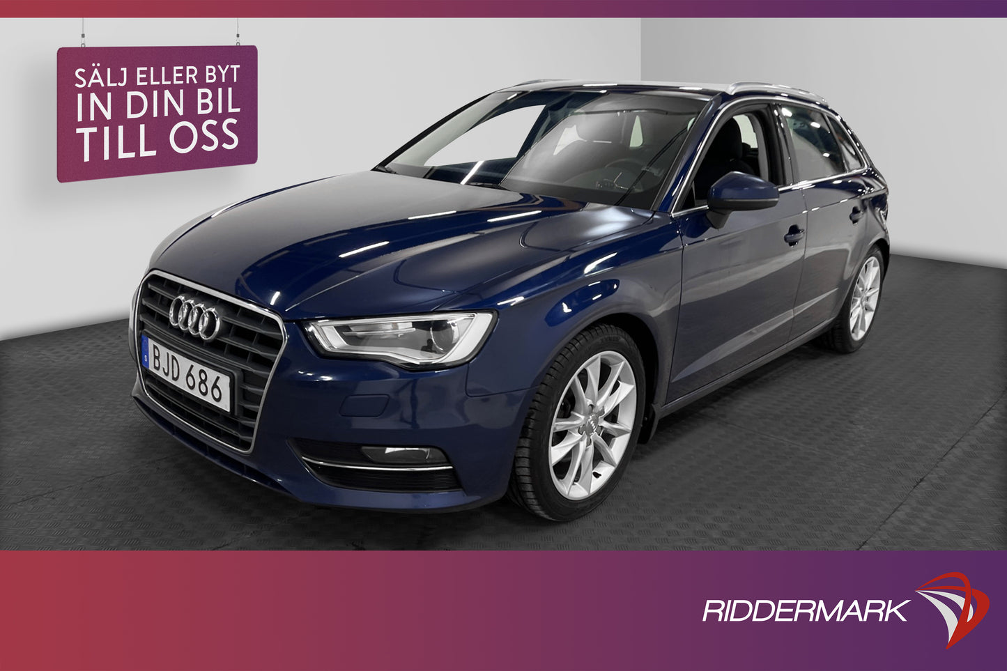 Audi A3 5-dörrar 2.0 TDI 150hk Ambition Värmare Välservad