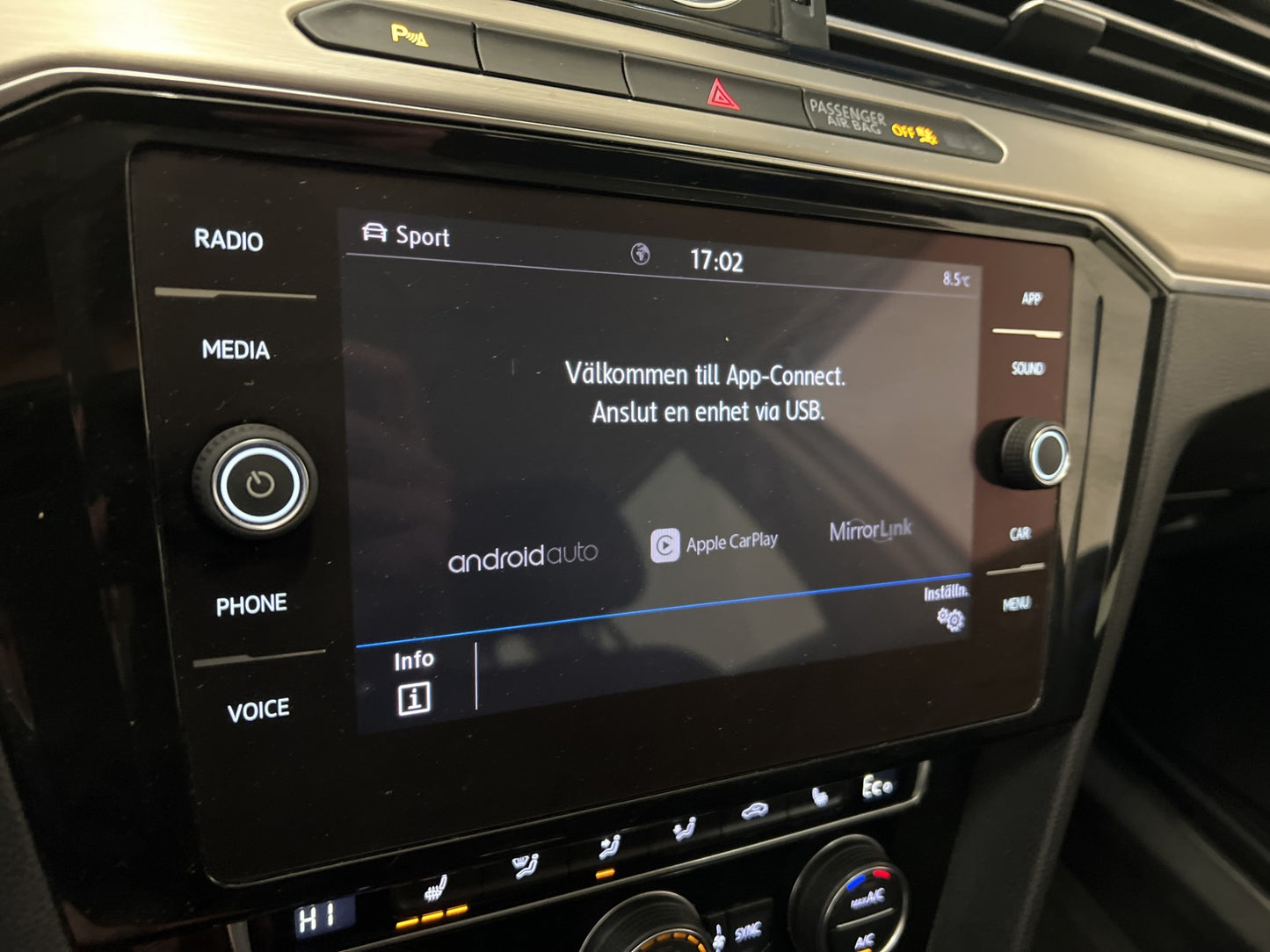 Volkswagen Passat GTE 218hk CarPlay ErgoComfort Skinn/Alcan