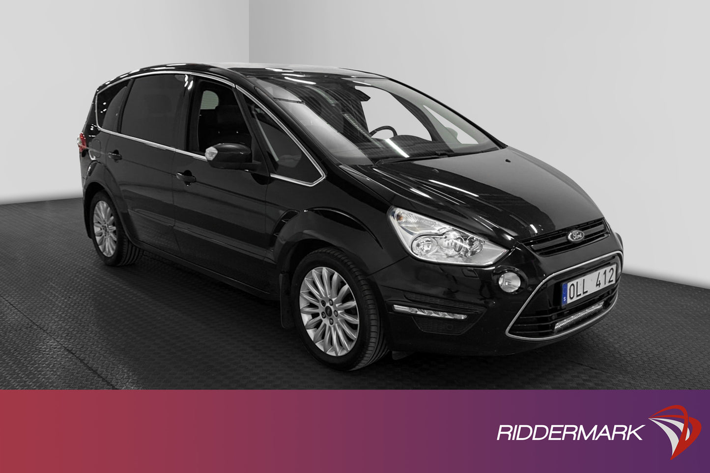 Ford S-Max 2.0 163hk 7-Sits Pano Värmare Drag Skinn Välserv