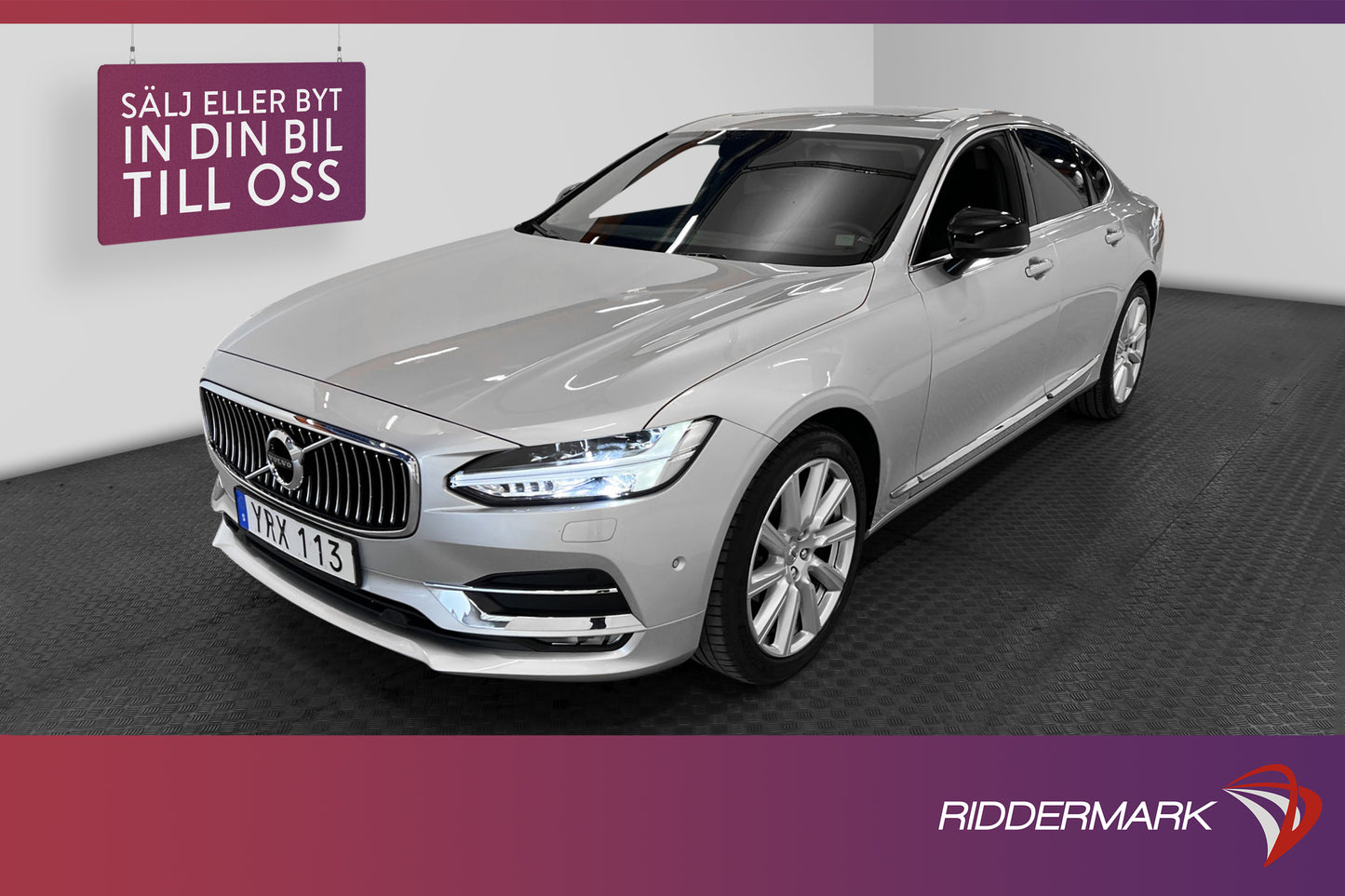 Volvo S90 D4 AWD 190hk Inscription B&W Taklucka B-Kamera