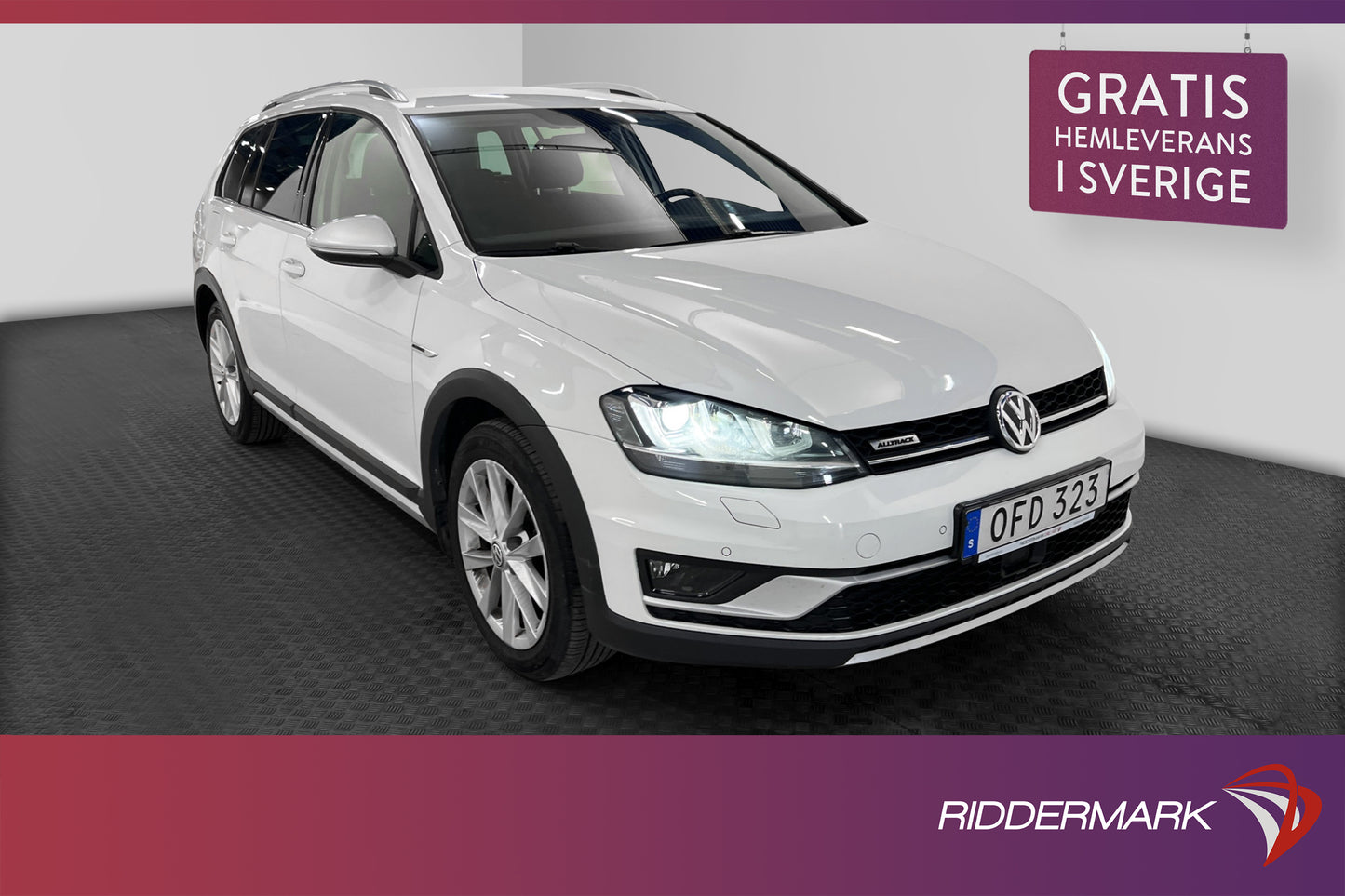 Volkswagen Golf Alltrack 2.0 TDI 4M 184hk D-värm B-kam Drag