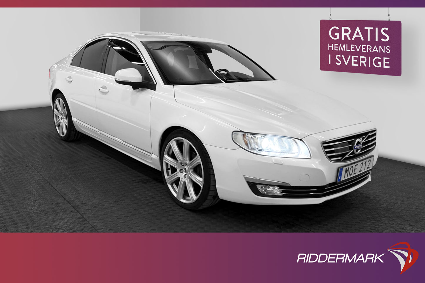 Volvo S80 D5 AWD Summum Skinn D-värm VOC Taklucka 21" BLIS