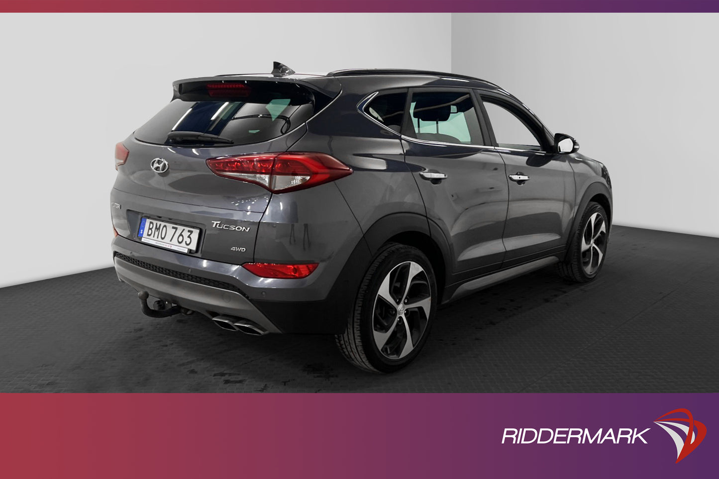 Hyundai Tucson 4WD 177hk Premium Pano Navi Kamera Skinn Drag