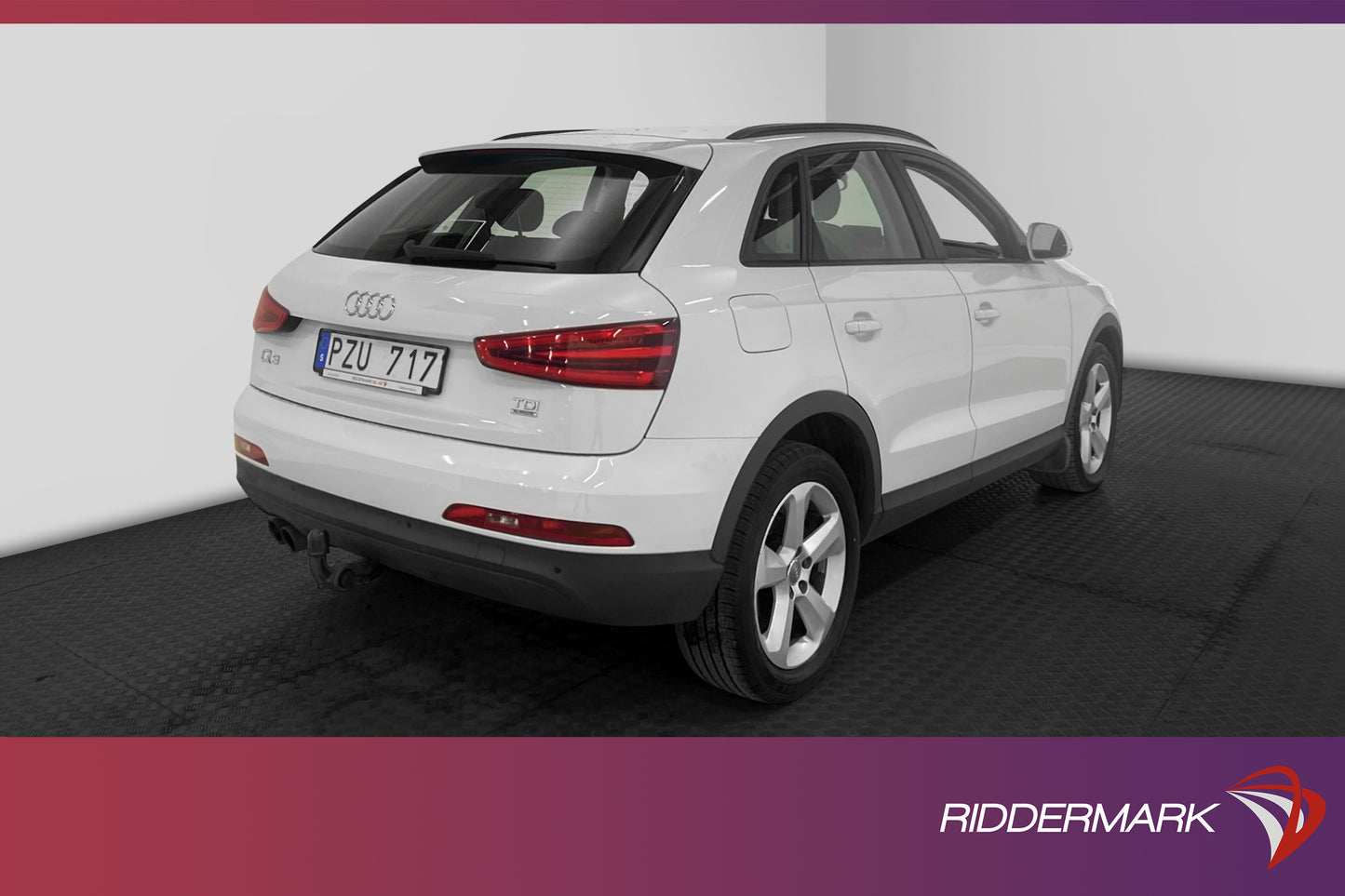 Audi Q3 2.0 TDI 177hk Quattro M-Värmare Dragkrok Välservad