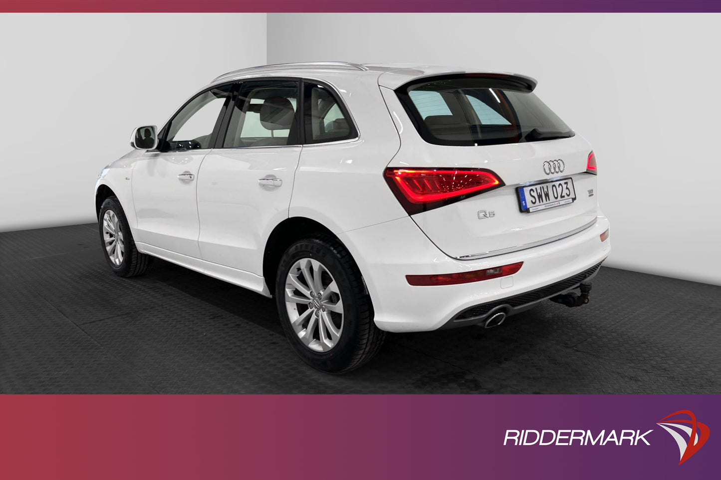 Audi Q5 TDI Quattro 190hk S-Line Pano Skinn Drag 0,57l/mil