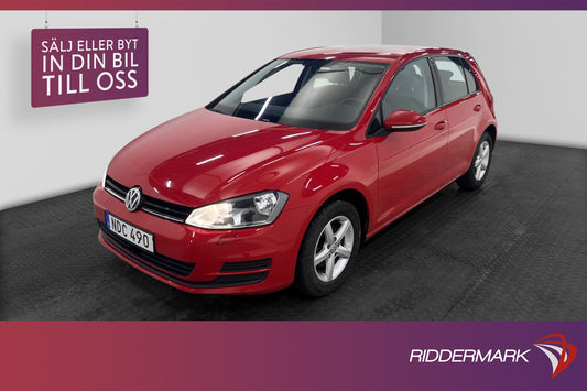 Volkswagen Golf 1.2 TSI 110hk Dragkrok Lågskatt 0,43L/mil