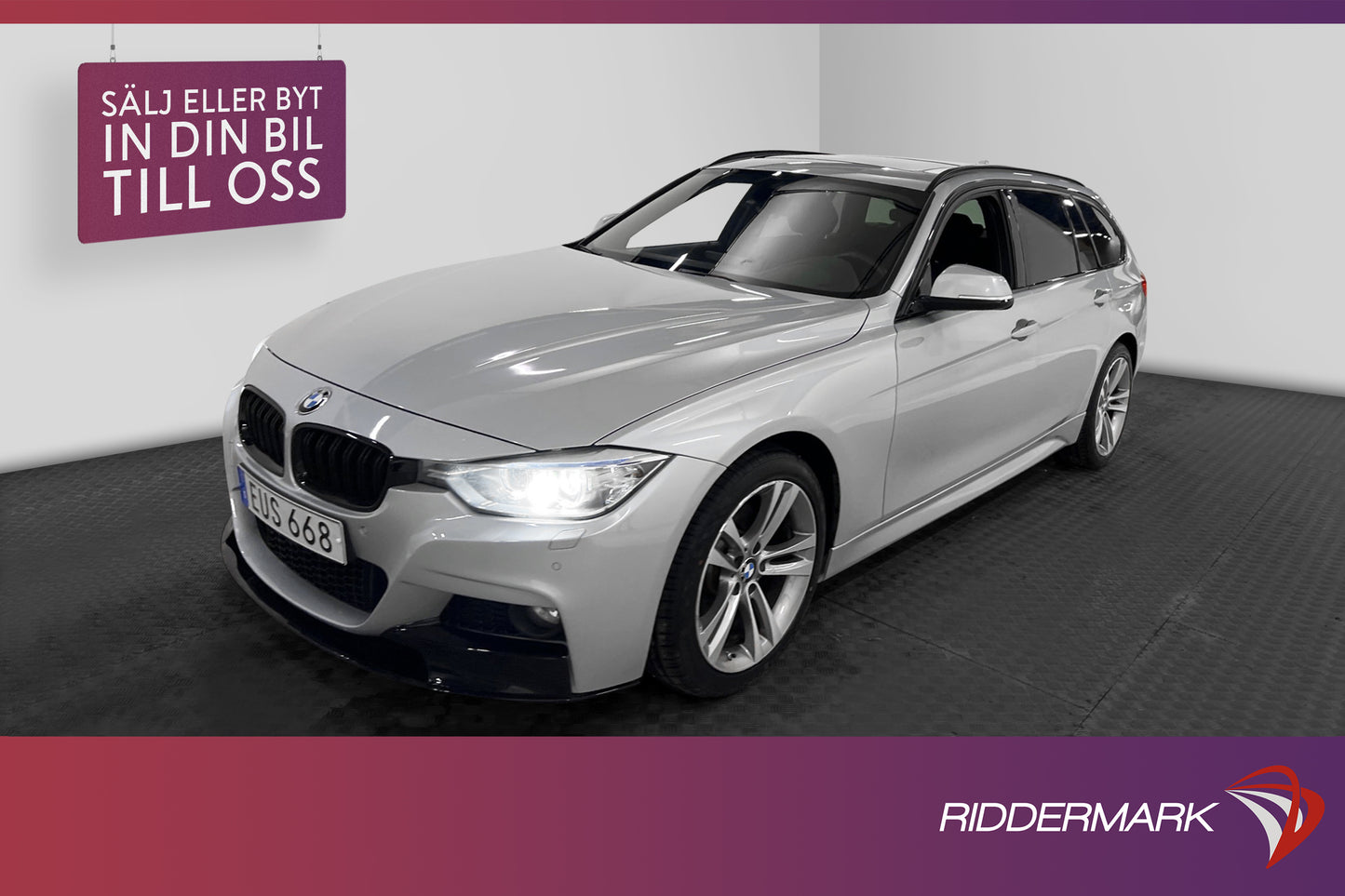 BMW 330 d xDrive 258hk M Sport Pano H/K Navi Kamera Drag