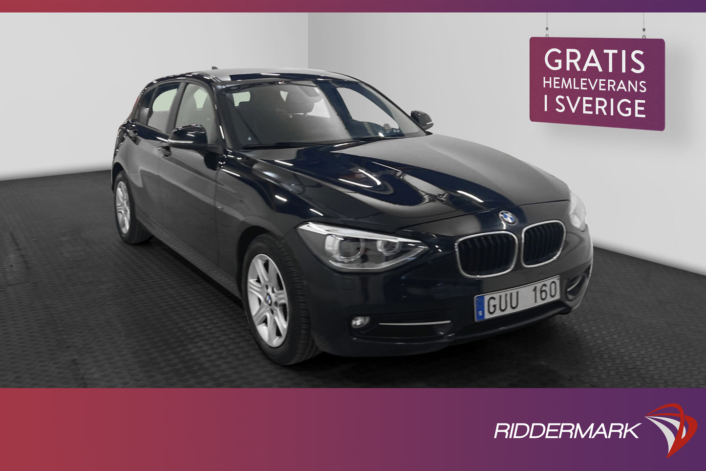 BMW 116d Sport Line Keyless Sportsäten LÅGMIL 0,36l/mil