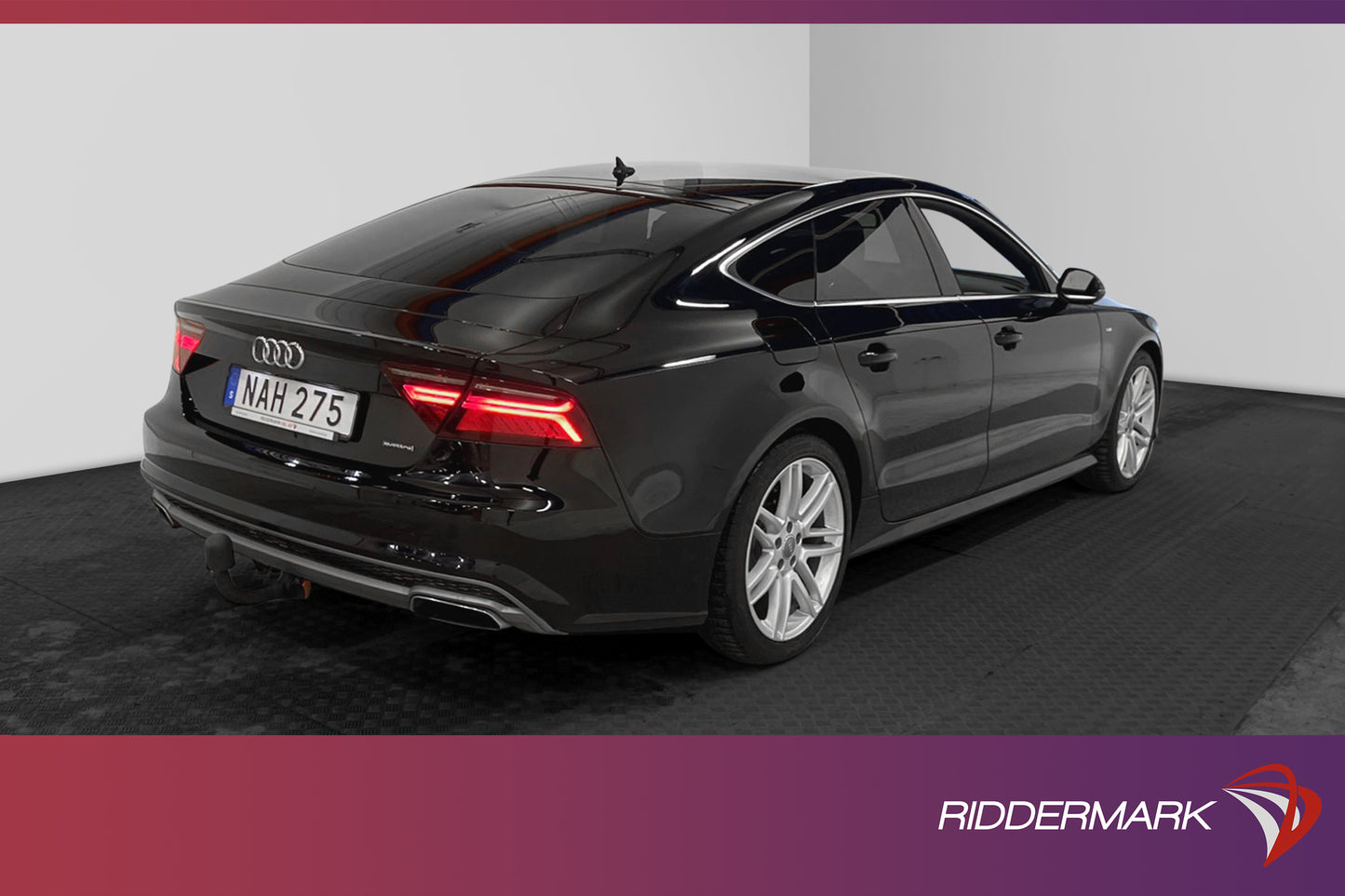 Audi A7 Sportback TFSI Q 252hk S-Line Kamera Skinn Dragkrok