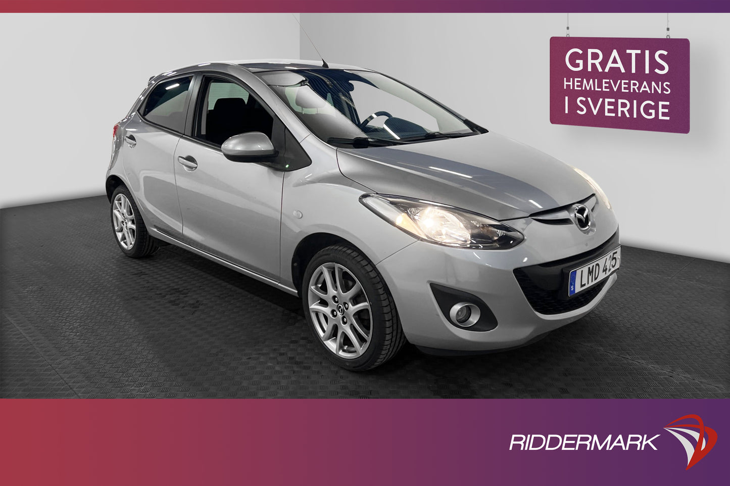 Mazda 2 1.3 MZR 84hk Spirit Navi Touchskärm Sensorer Lågmil