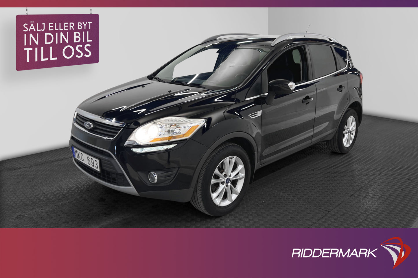 Ford Kuga 2.0 TDCi AWD 140hk Titanium Sensorer Drag Välserv