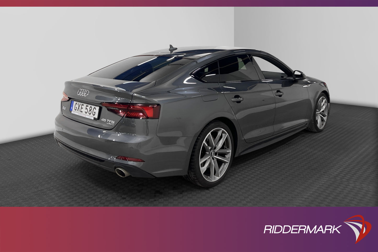 Audi A5 Sportback 45 TFSI Quattro 245hk S-Line Sensorer 19"