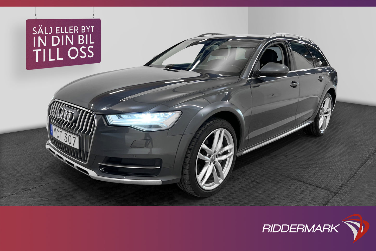 Audi A6 Allroad 320hk Quattro Sport Edition Drag Nyservad