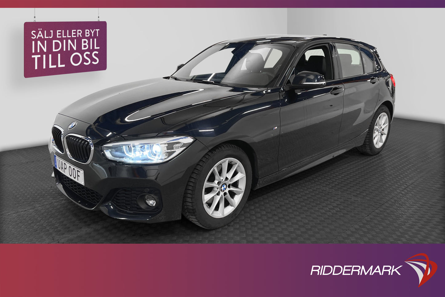 BMW 120 i 184hk M Sport HiFi Skinn Rattvärme Välservad